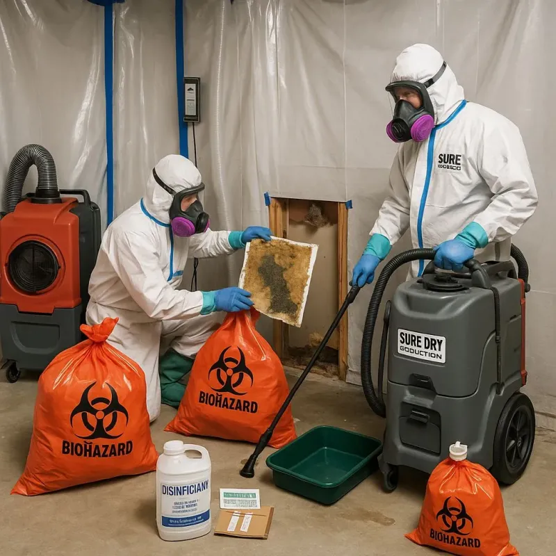 Contaminated Water Handling Protocols process in Preble County, OH