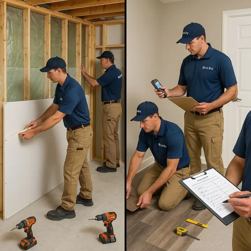Repairs and Reconstruction process in Preble County, OH